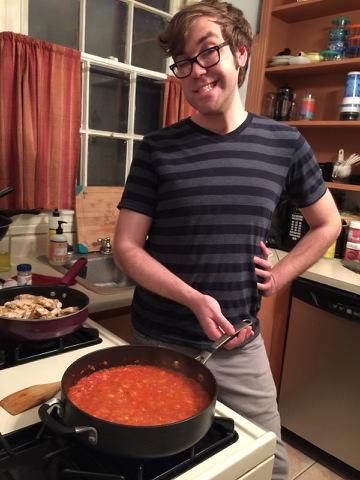 roaringblood's tweet photo. CHECK OUT YA BOY "MARINARA BOY" #MASTACHEF http://t.co/hllwRovL3f