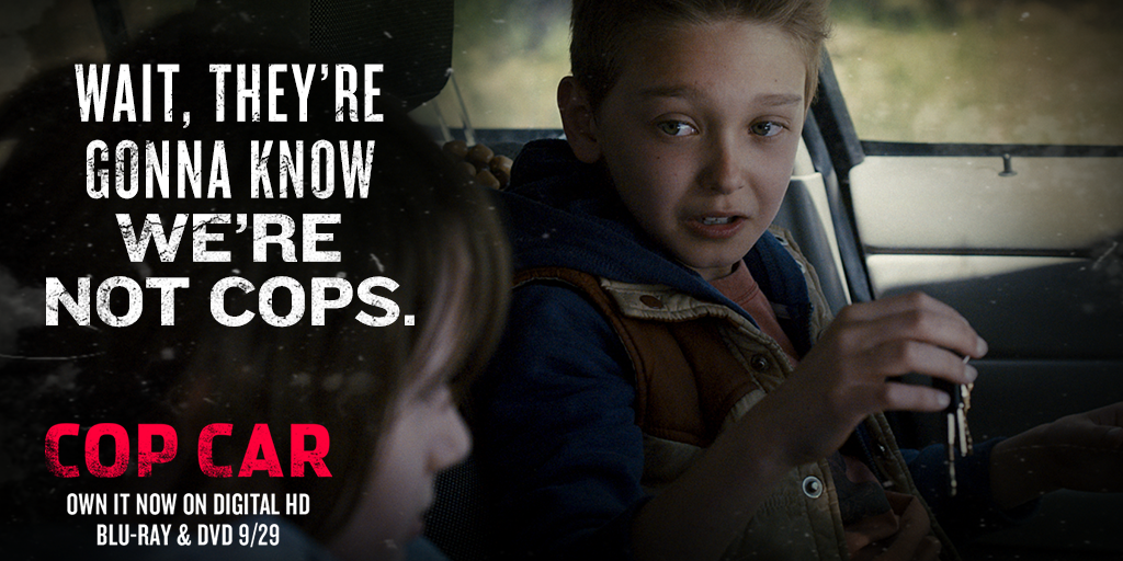CopCarMovie's tweet photo. Did these two boys think they were really going to get away with this? #CopCarMovie http://t.co/HX8pZip5XK