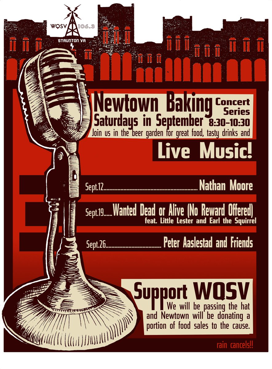 This is our last weekend at Newtown Baking...please stop by!