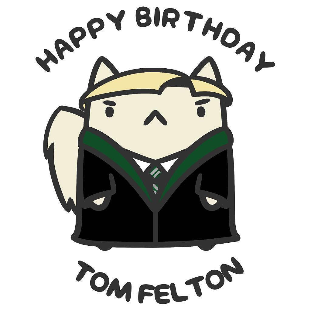 Happy Birthday, Tom Felton! Sorry Slytherins...I\m a Gryffindor for life! (Pottermore told 