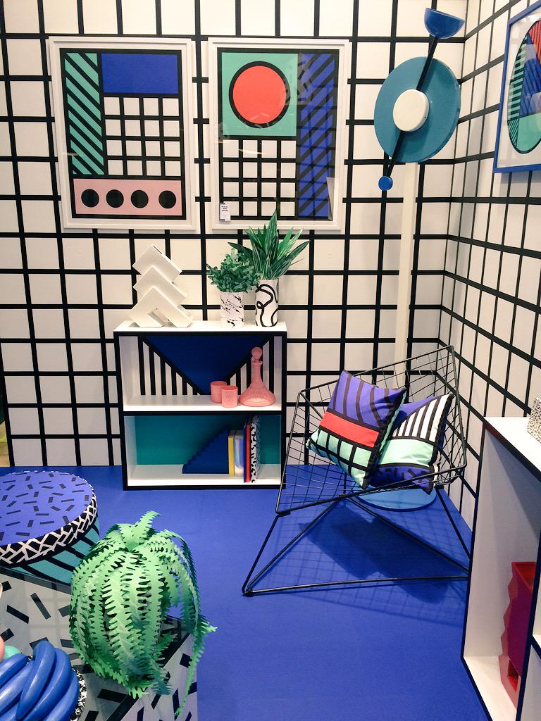 Memphis inspired amazingness <a href="/AriaShop/">Aria</a> by the very cool #camillewalala #LDF15