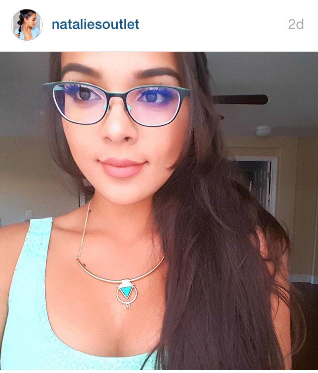 jinseyewear's tweet photo. Natalie @nataliesoutlet rocking her JINS SCREEN #blockoutblue light glasses and channeling her inner #KendallJenner http://t.co/aaUM7h8gQ7