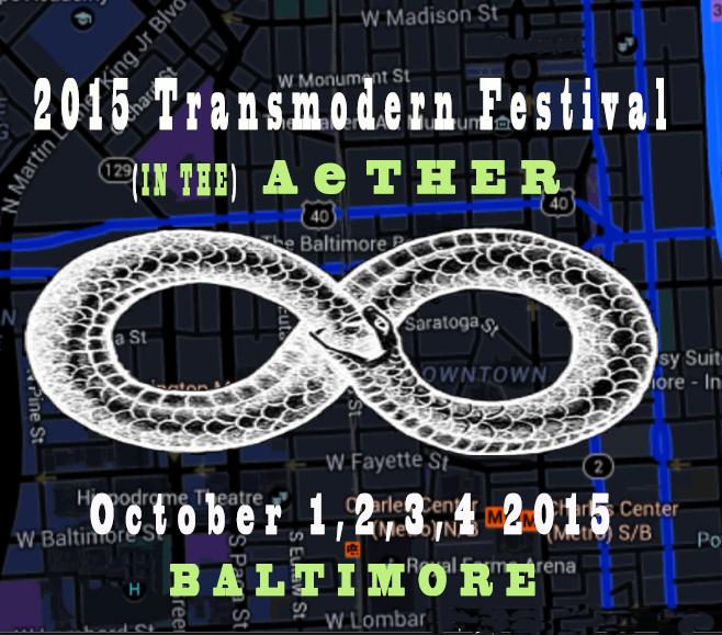 Join us for the 12th Transmodern Festival!!! Oct 1st-4th in Baltimore! transmodernfestival.com #transmodernfestival