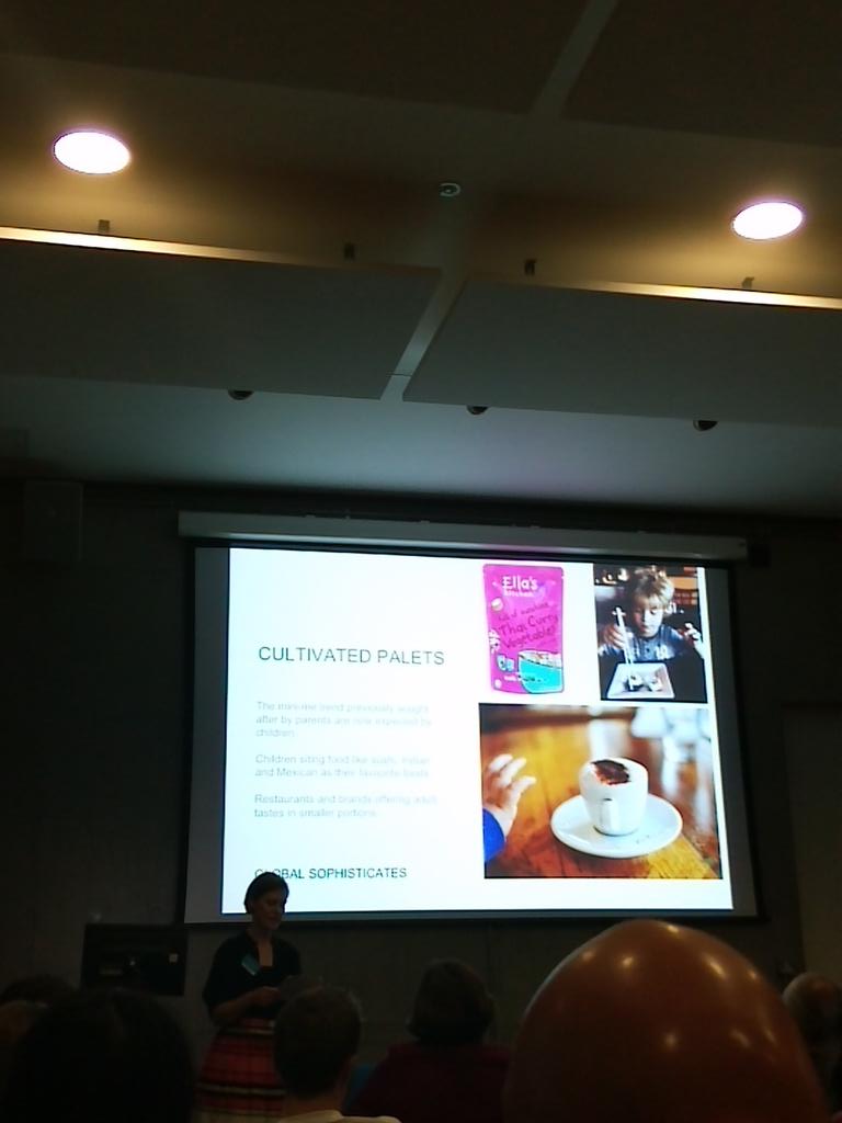 jh_nathalie's tweet photo. . @EllasKitchenUK on trend with global sophisticated kids #insights @ #INTOkids event by @we_are_Into http://t.co/JhLoS6hnFf
