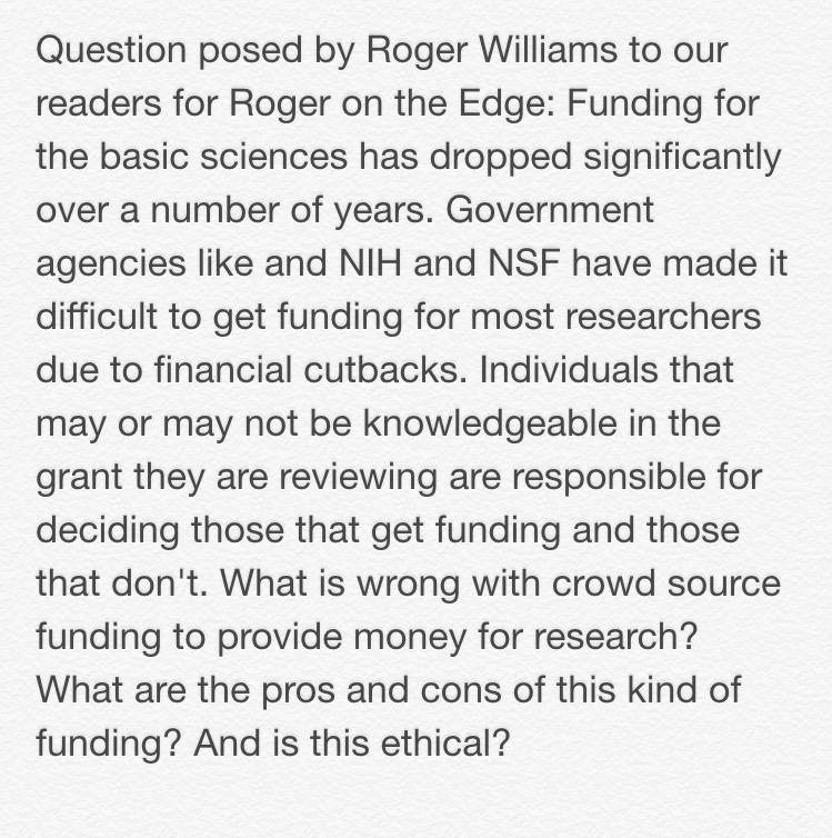 UScientifica's tweet image. #RogerontheEdge🔬