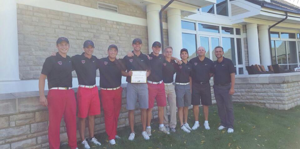 RobertsRedhawks's tweet photo. Congrats @RWCRedhawkGolf winning @TheNCCAA Midwest Regional! http://t.co/ZuR2NVeuTM