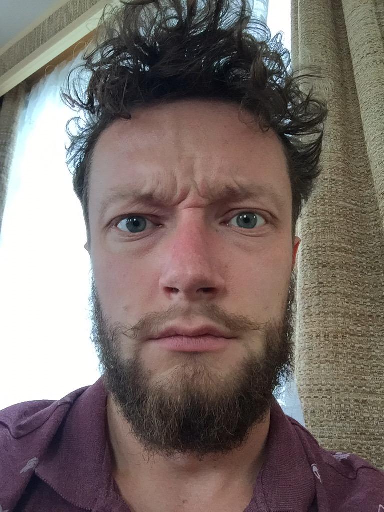deansmith7's tweet photo. Humans of POOLE!!! We're @LighthousePoole all week with #AMurderIsAnnounced. Come down and marvel at my #CrapBeard™. http://t.co/m7Ks5GbvQU