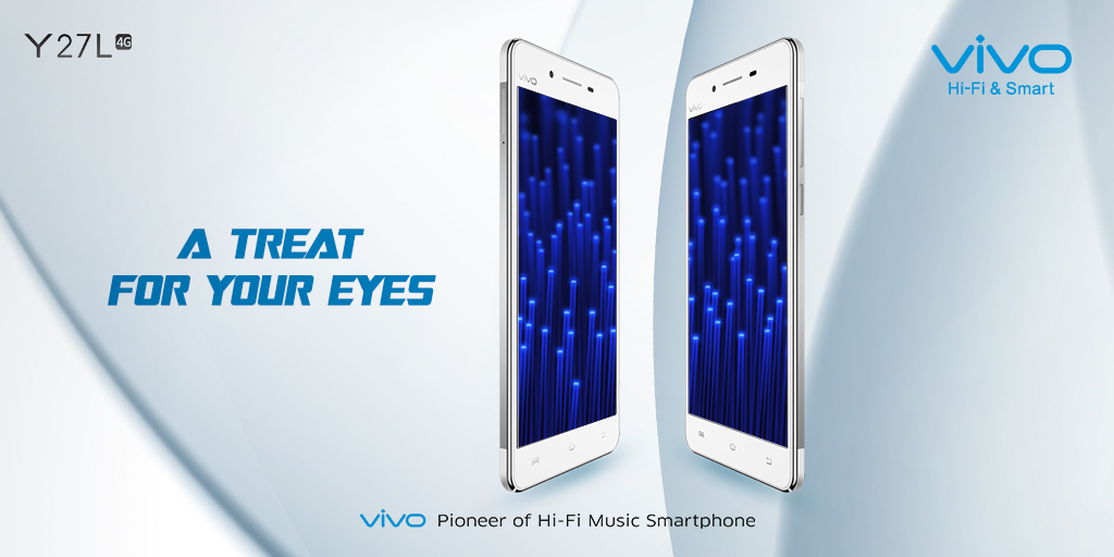 Vivo_India's tweet photo. #vivoY27L mesmerizes you with its #smooth #touch & amazing looks owing to its full-metallic body. #metallicbody http://t.co/2Pqv0yY0kQ