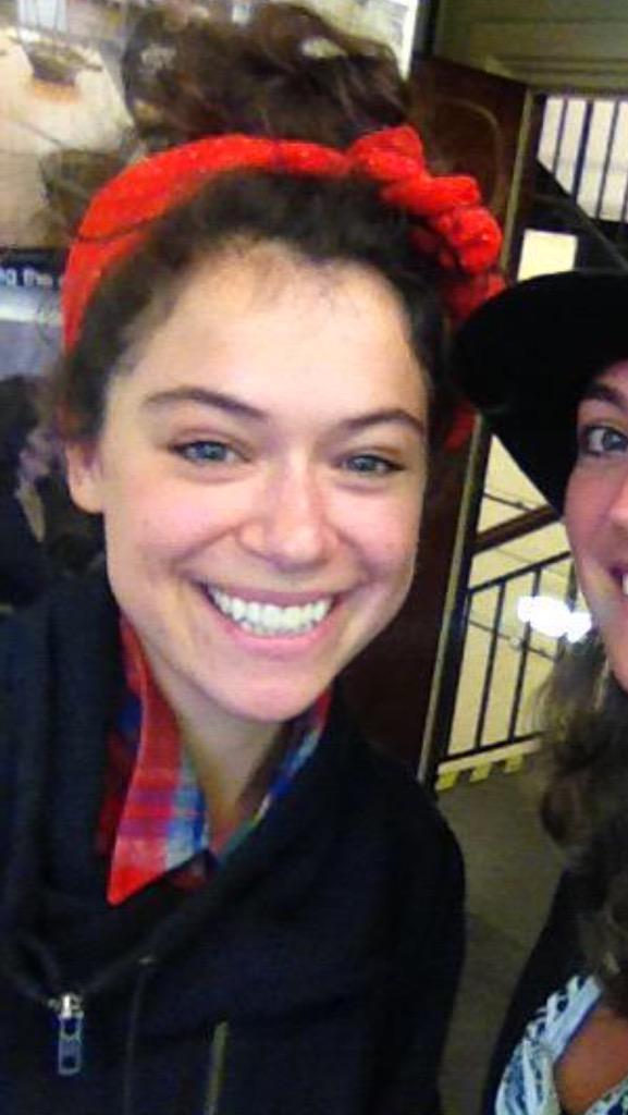 Happy birthday to the love of my life aka Tatiana Maslany aka the cutest person ever 