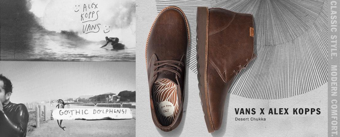 VansSurf x Alex Kopps Desert Chukka 