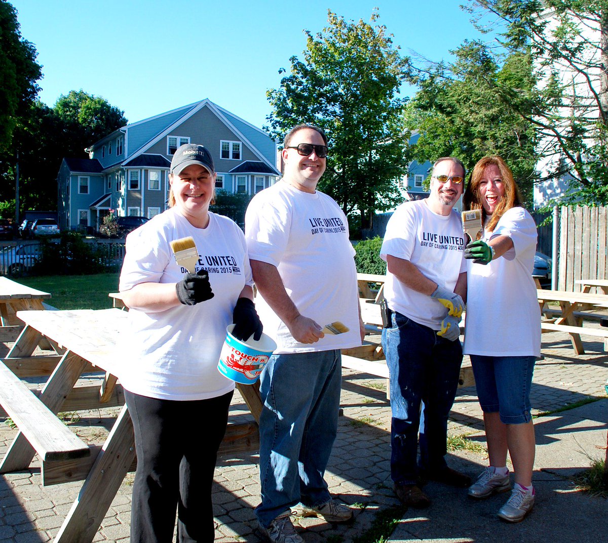 BayStateBank's tweet photo. More pics from the #DoC2015. #BSSB and @UnitedWayofCM !! Love our community !!! http://t.co/TZBwN4sMBm