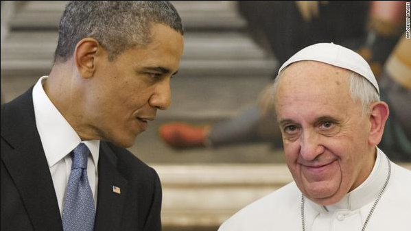 CNN's tweet photo. What will @Pontifex and @POTUS talk about? http://t.co/CaM7UMeKyY #PopeInDC #PopeFrancis http://t.co/hGbms9a23N