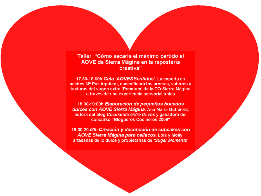 DOSierraMagina's tweet photo. ¿Cómo sacarle  partido a nuestro aceite virgen extra en la repostería creativa? ¡Apúntate gratis a nuestro taller! http://t.co/oCXKCwbQXw