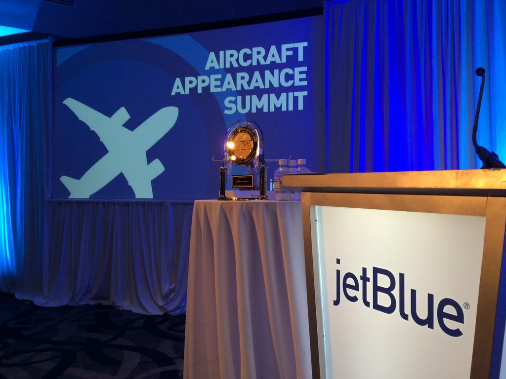 Great to be in MCO for JetBlue's first-ever aircraft appearance summit!  #appearancematters <a href="/JetBlue/">JetBlue</a> <a href="/HelloJetBlue/">HelloJetBlue</a>