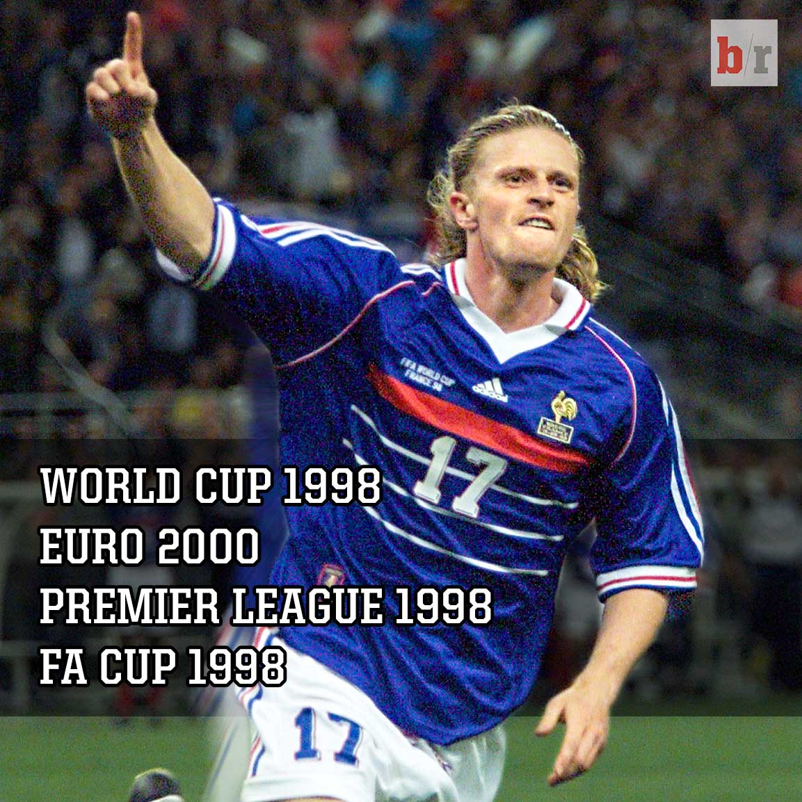 Did anyone have a better 1998? Happy 45th birthday, Emmanuel Petit! 