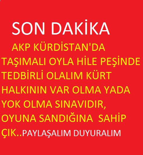 SON DAKİKA