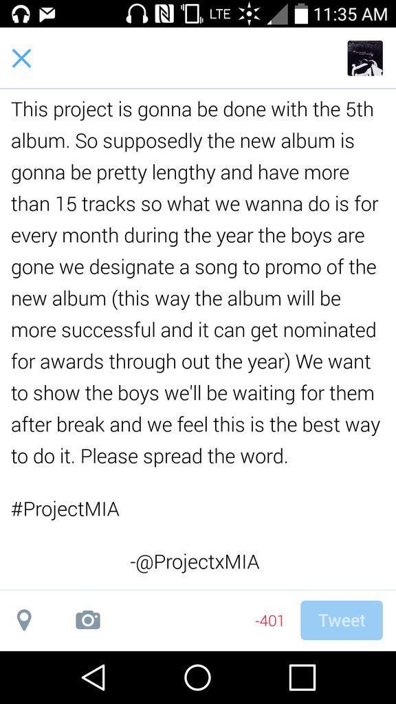 ProjectxMIA's tweet image. UPDATE!!!!! Thank you for all the support!!! #ProjectMIA