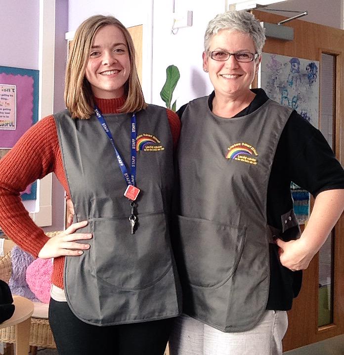 And the staff tabards are in... get ready for some messy play! 👏🏼