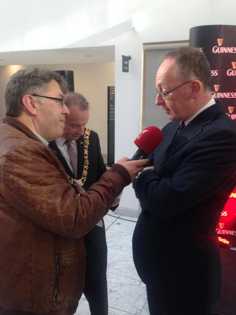 gembell87's tweet photo. It's all happening down at the launch of #guinnesscorkjazz with @Corks96FM #4weekstogo @corkjazzfest http://t.co/LFPBszyN9G