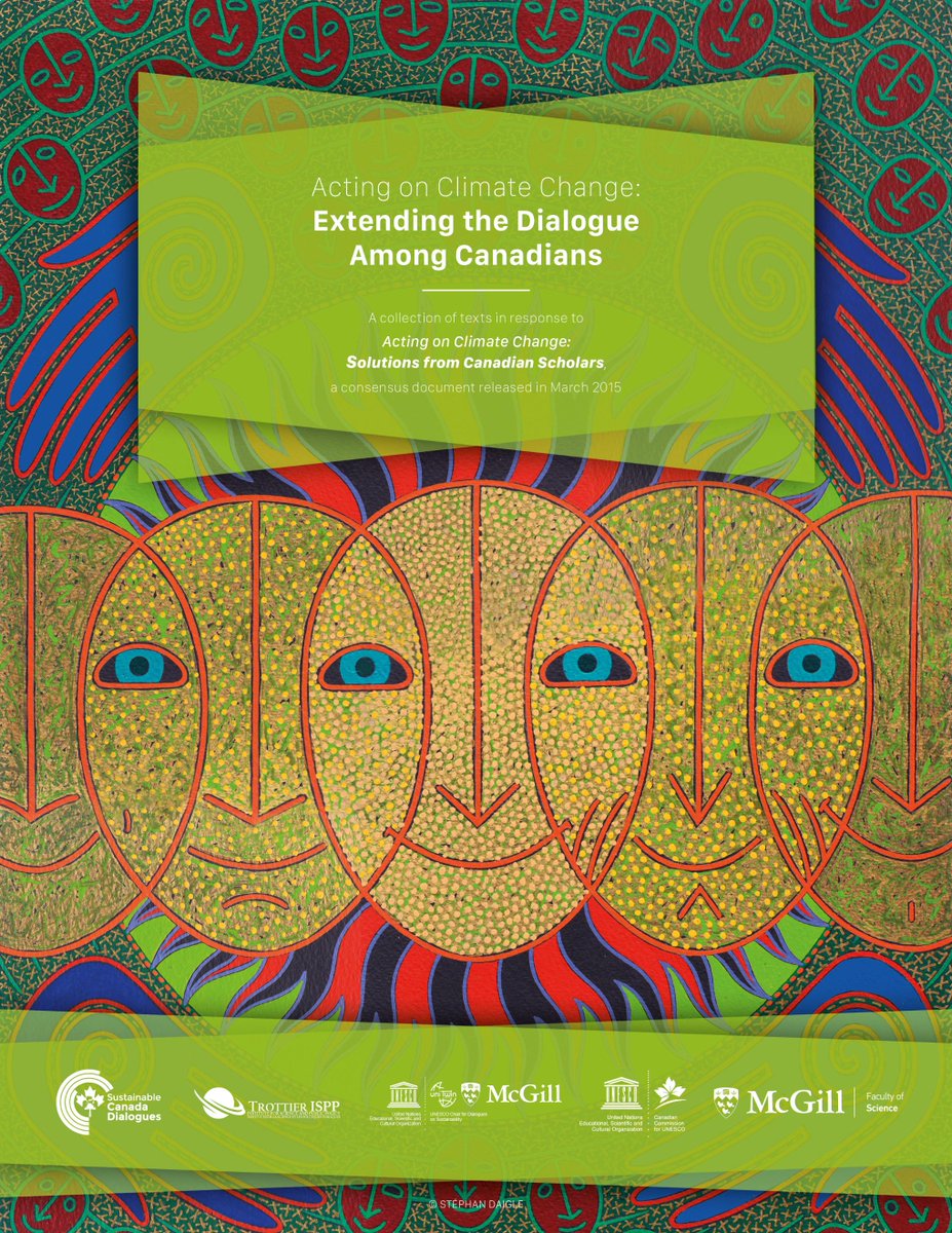We're back! Acting on #ClimateChange: Extending the Dialogue Among Canadians, out Oct 8 <a href="/UofT/">University of Toronto</a> bit.ly/1NHtkV4