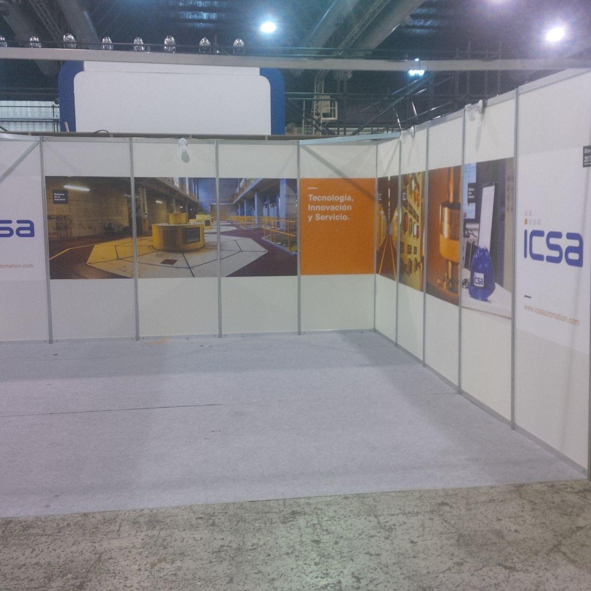 Estamos terminando de organizar nuestro stand en Costa Salguero, para #DefensaDeLaIndustria que inicia mañana