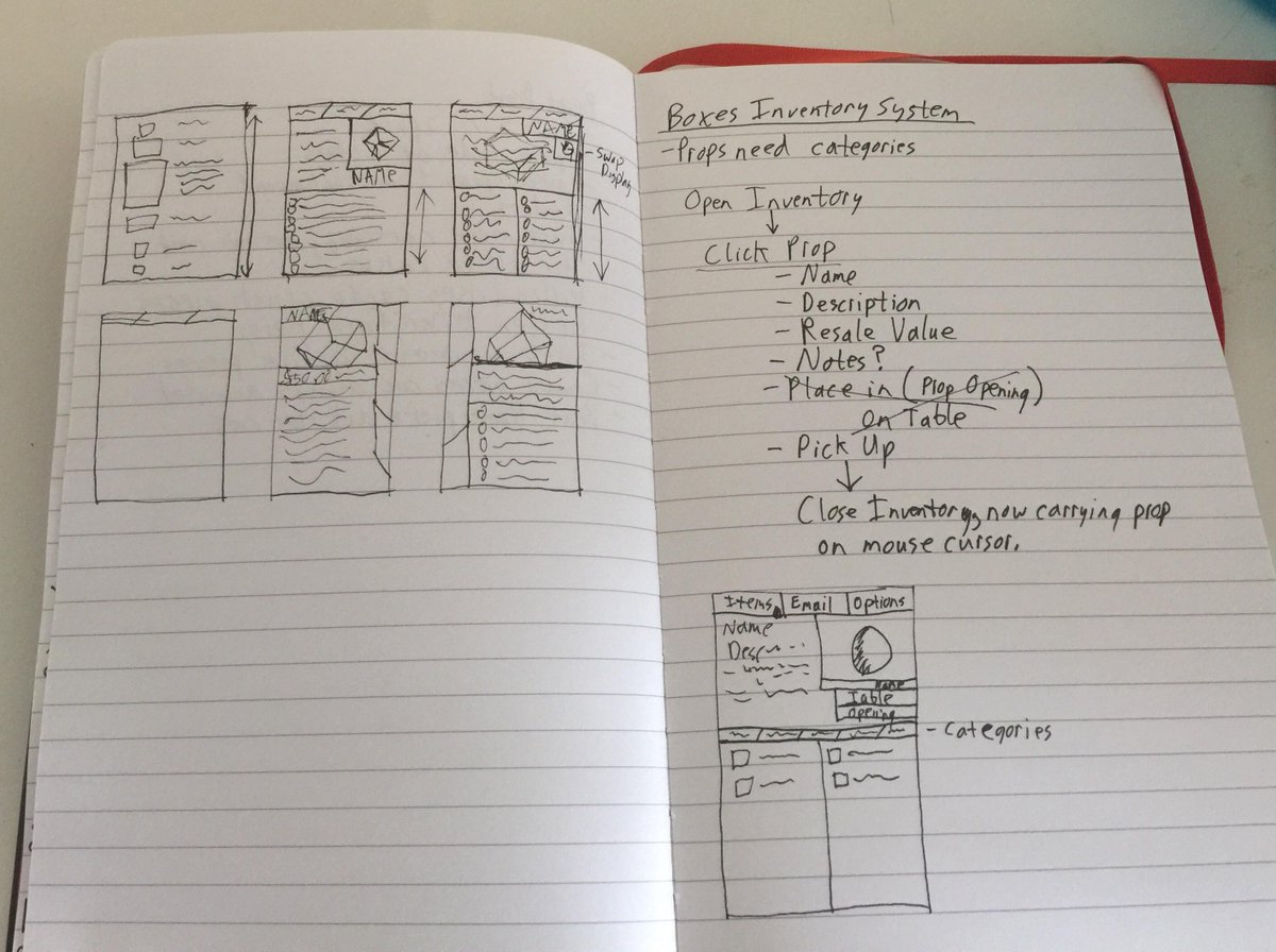 RedVonix's tweet photo. Possible inventory touchpad designs for #BoxesGame. Not quite there yet... #indiedev #unity3d http://t.co/SN1126Xp0s