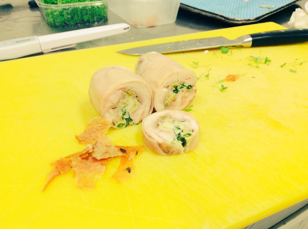 Chicken, tarragon honey