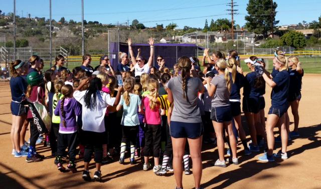 TopCoachSoftbal's tweet photo. #WorkLifeBalance #Family #Community all on http://t.co/FDoFBCnbMO with HC McElvain #USDSoftball #WCC #Toreros http://t.co/w8w4VlIslX