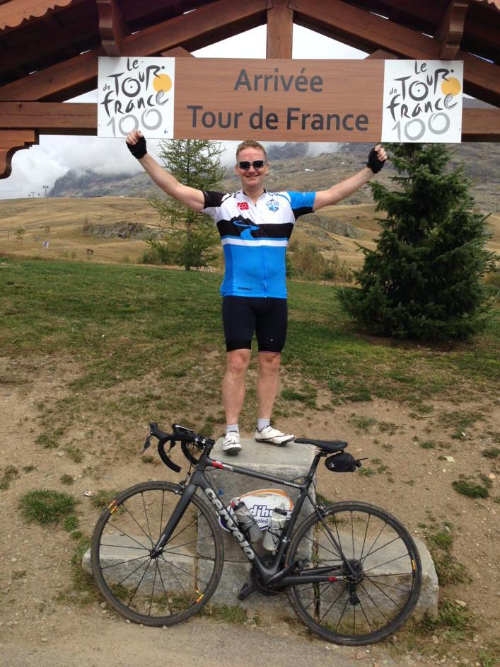 Stunningly tough day today. Brilliant. Could not resist the cheesy picture.