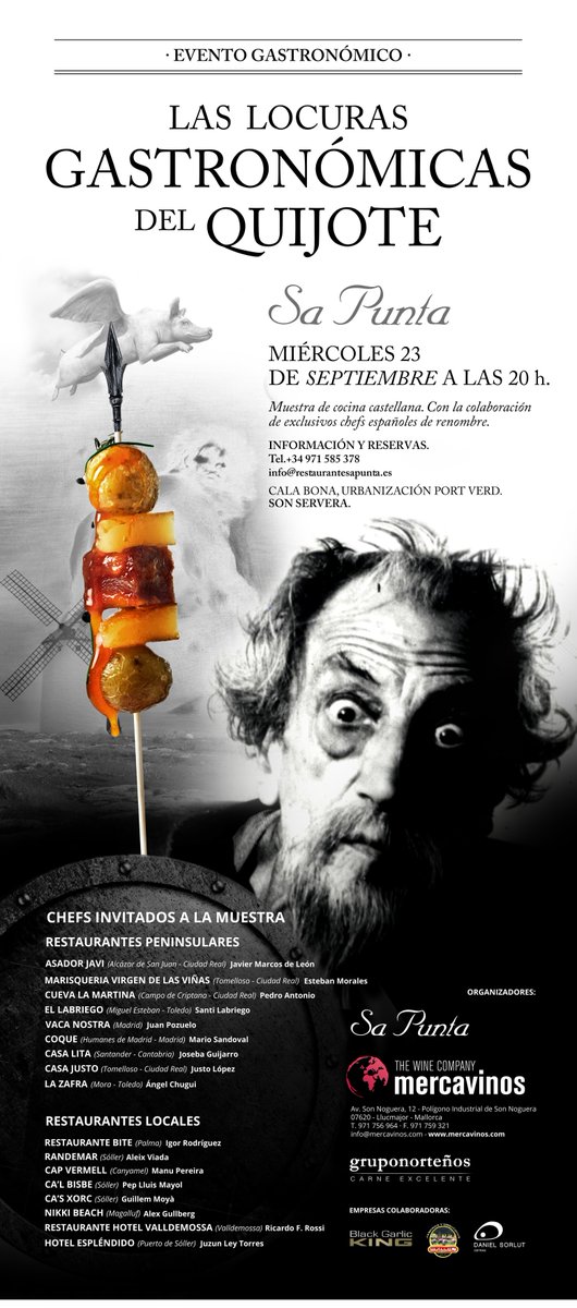 DelCampALaMar's tweet photo. Demà viurem una nit gastronòmica única al #RestaurantSaPunta de Cala Bona. Ara conversam amb alguns protagonistes http://t.co/6u3zLFeQR2
