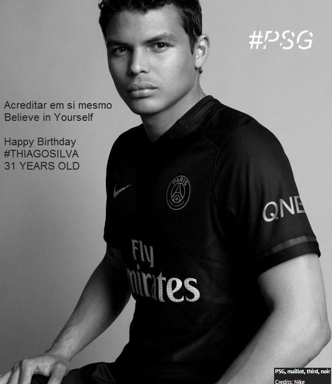 Happy birthday 2 best defender in the world THIAGO SILVA    