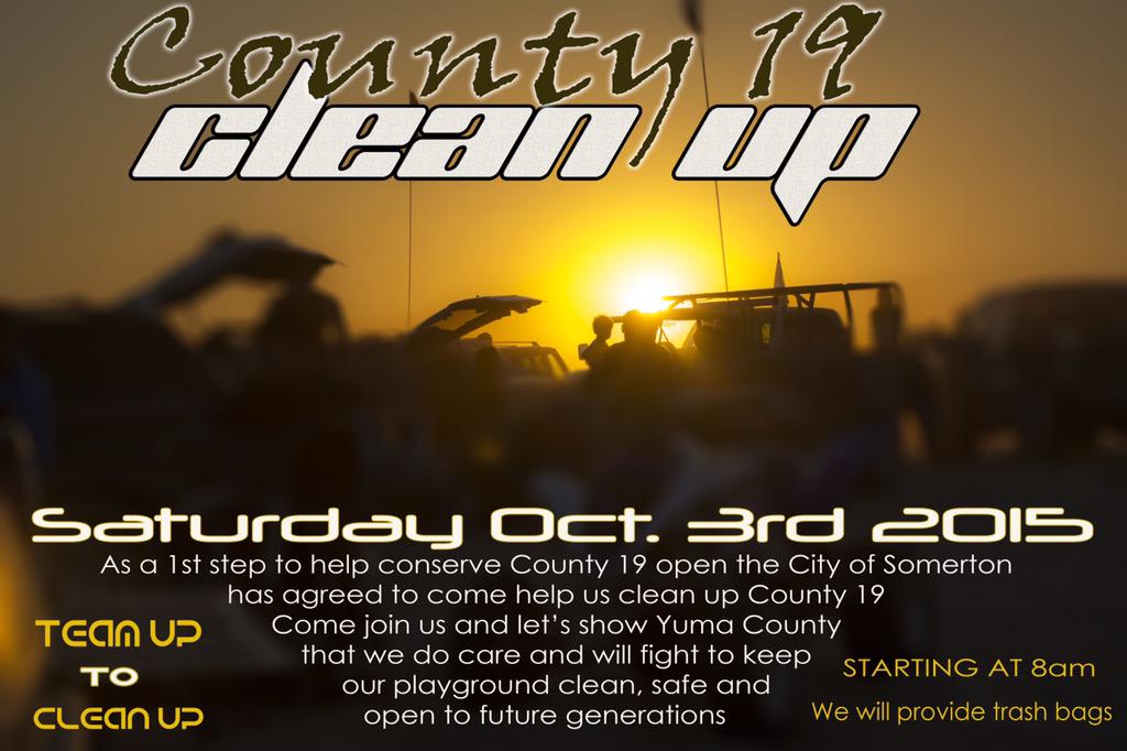 raulfelix's tweet photo. We are asking for everyone's help to come out and join us on Saturday, Oct 3rd at 8am. #County19 http://t.co/tTIlCSIVPv