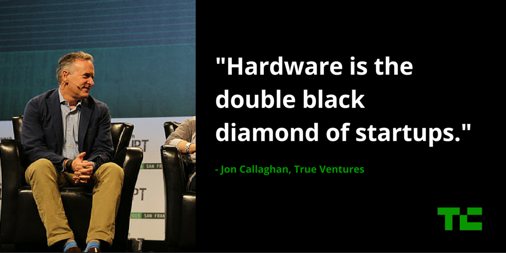 TechCrunch's tweet photo. True Ventures' @jcal7 talks the large horizontal market of wearables at #TCDisrupt http://t.co/JOLR5guCqm