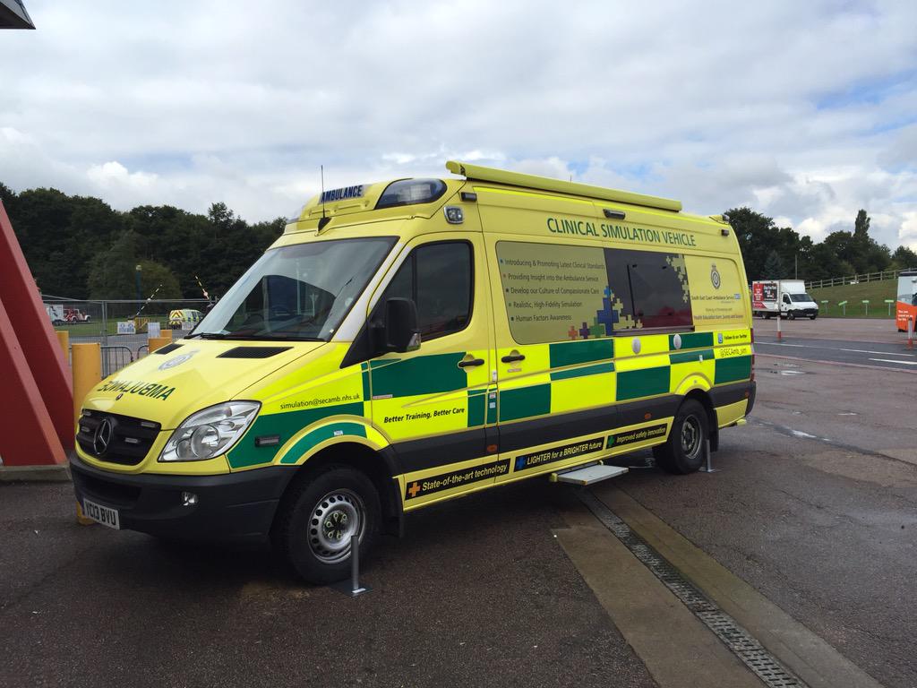 SECAmb_sim's tweet photo. Nearly finished setting up for #ESS2015. Final tweaks tomorrow. Come visit us @ OS445. #Simbulance #FERNOVISION http://t.co/JFgLkRfYx2