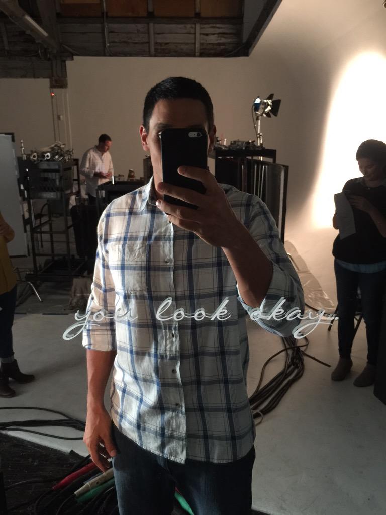 davidpollack47's tweet photo. Doing a little work with @Wranglerjeans  today and apparently they aren't big on self confidence. http://t.co/FSG1AyPWfZ