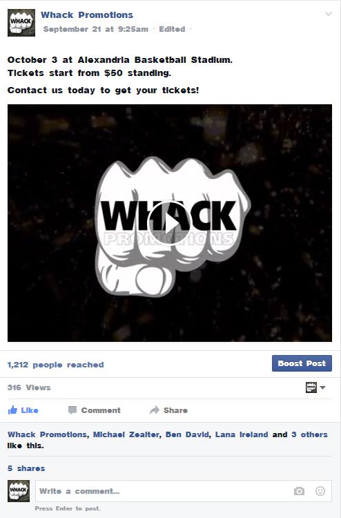 Whack Promotions tweet media