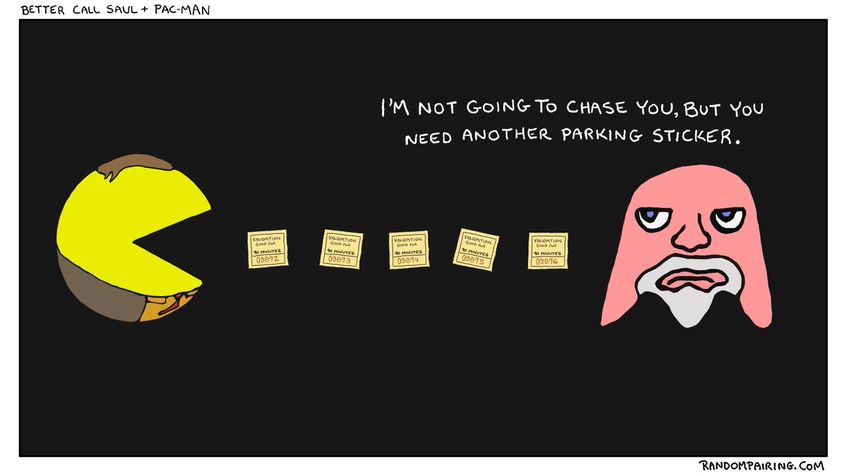 RPairing's tweet image. Would love to play this version of Pac-Man @mrbobodenkirk @kelleydixon #BetterCallSaul