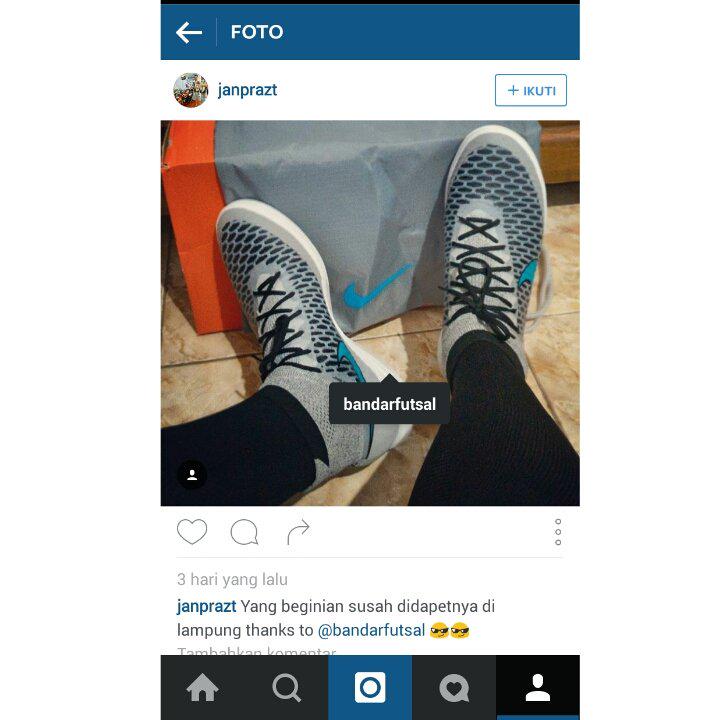 bandarfutsal's tweet photo. Keren gan @janprazt. Keren euyyyyy

TESTIMONIAL lagi

NIKE MAGISTA X PROXIMO IC
Artikel = 718358-040 http://t.co/SwgkoiNseC