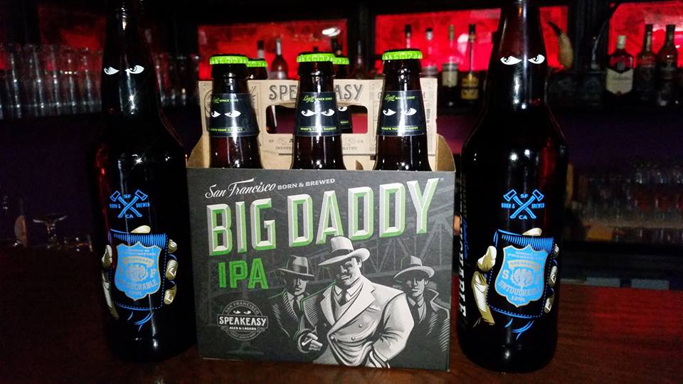 Montereybar's tweet photo. From San Francisco it's @SpeakeasyBeer , but shhhhh Big Daddy! #prohibition #craftbeer #untouchableIPA #verytouchable http://t.co/1Wkh6iM22D