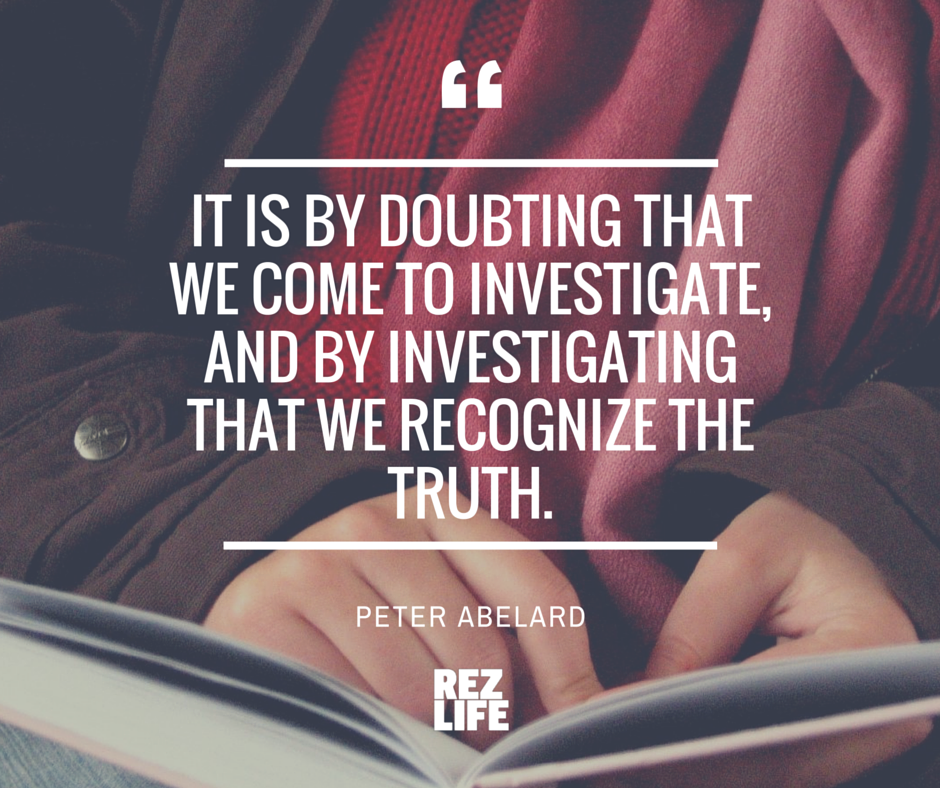 RezilientLife's tweet photo. God is not afraid of our doubts and questions. Why should we be? http://t.co/LyCgHMfwZJ