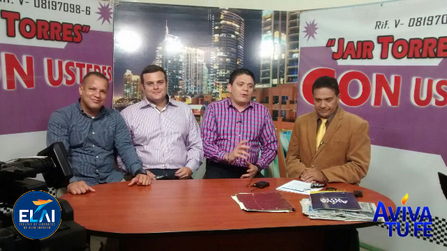 elaiuniversity's tweet photo. #AlAire “Con ustedes” junto a Jair Torres por #ContacTV (@Contactv_) en el Estado #Apure hablando sobre #ELAIEnApure http://t.co/iVMo5CKFe3