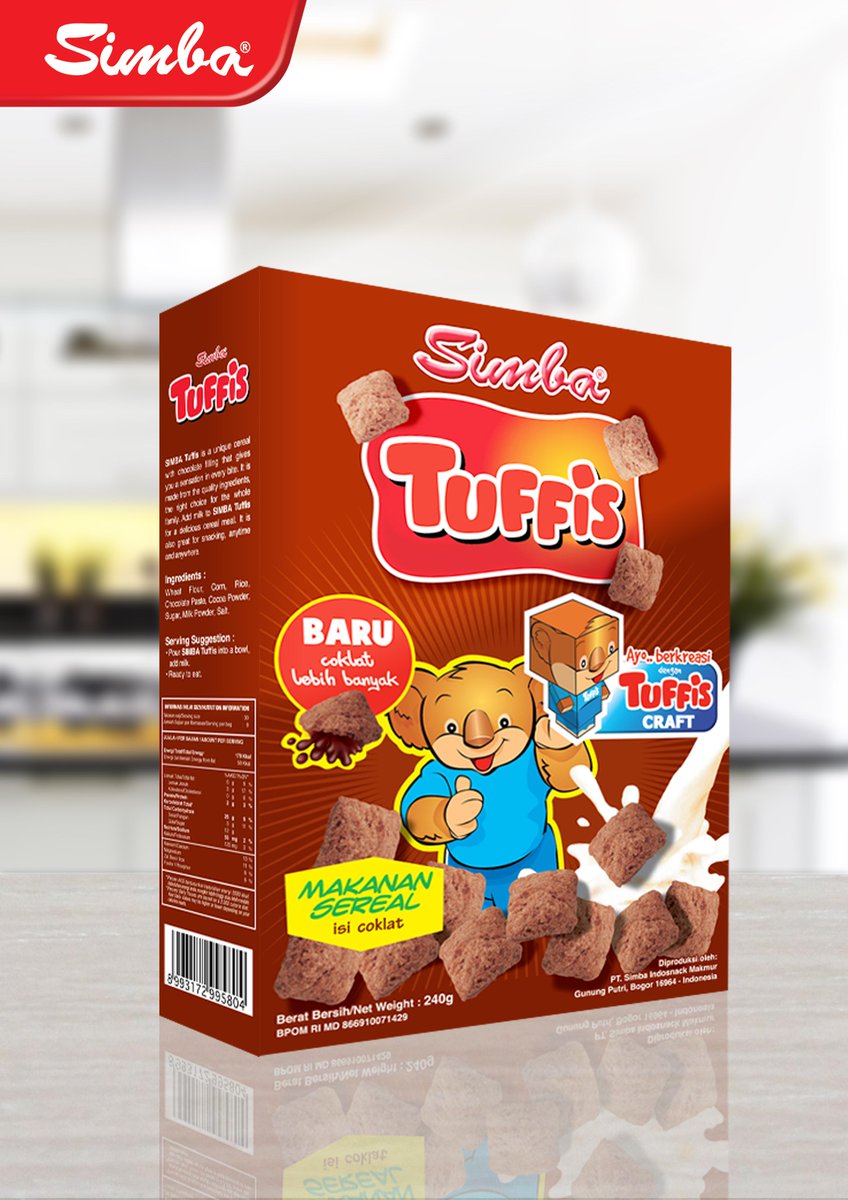 Daripada si Kecil jajan di sekolah, bawakan bekal Simba Tuffis saja yuk Moms.. #InfoSimba