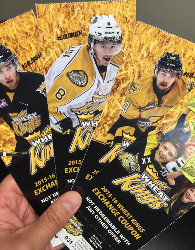 ShoppersMall1's tweet photo. We r excited for the @bdnwheatkings home opener! Re-tweet this by Sept 23 at 2pm to win 4 exchange coupons. #GoldRush http://t.co/HPaLvtx6Af