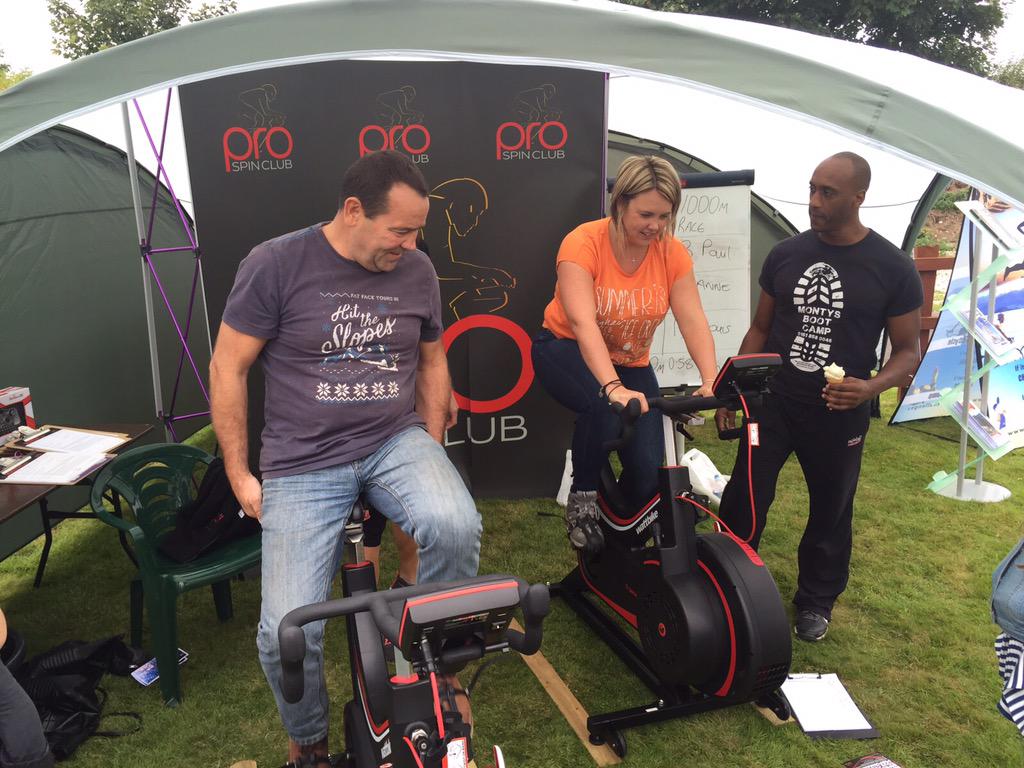 classyTrainer's tweet image. @weare1four1 were amazing at the #caft fun day with @prospinclub @MCRSpinFactory @MontysBootCamps