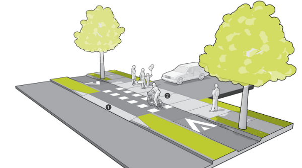 StreetsblogUSA's tweet photo. Massachusetts' new bikeway design guide will be the US's most advanced yet http://t.co/xDMoBUH6sN v @peopleforbikes http://t.co/hHMgzncsz4