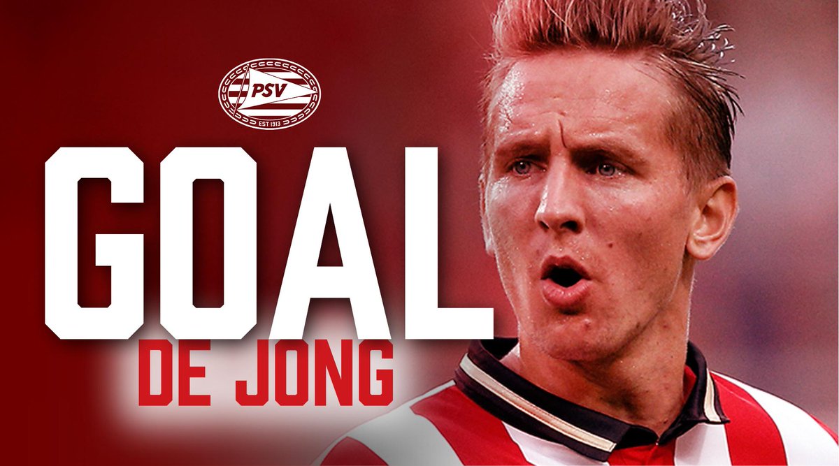 PSV's tweet photo. GOAL GOAL GOAL LUUK DE JONG http://t.co/jdDlY6NgeP