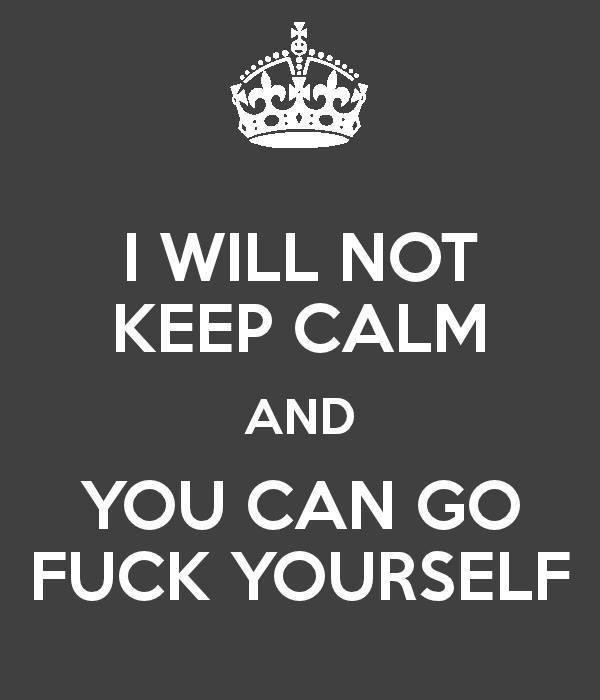 yarnchick40's tweet image. #PleaseDontAskMeTo keep calm