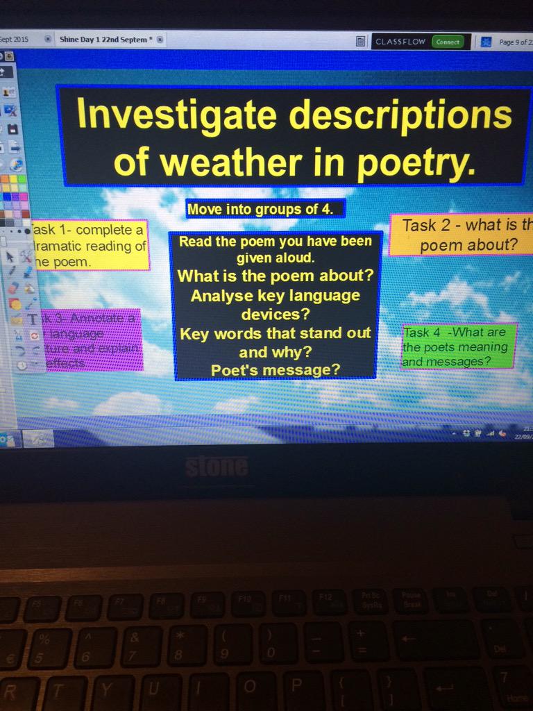 KGibson2605's tweet photo. ❤️ teaching our Yr 8 boys today! Some awesome writing produced. Excited to use the green screen tom! #shinetrust http://t.co/E6katdaSnf