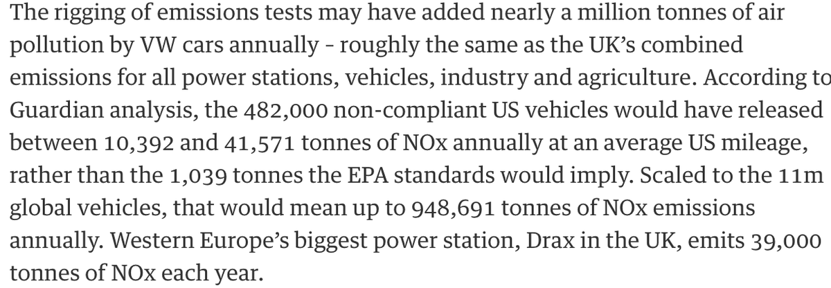 PaulConnollyNI's tweet photo. Not sure people recognise how important the #VW scandal is; @guardian has hit the nail on head: http://t.co/a7mEoHYXjT