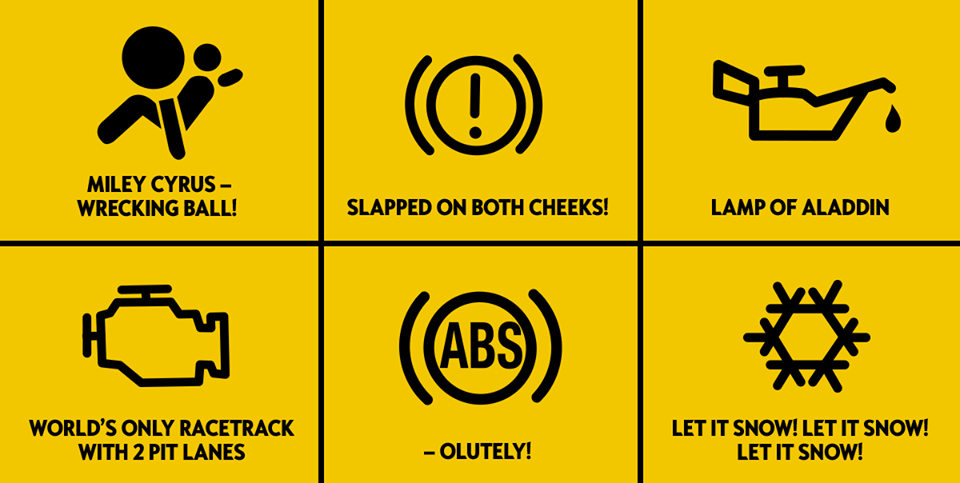 funny dashboard figures